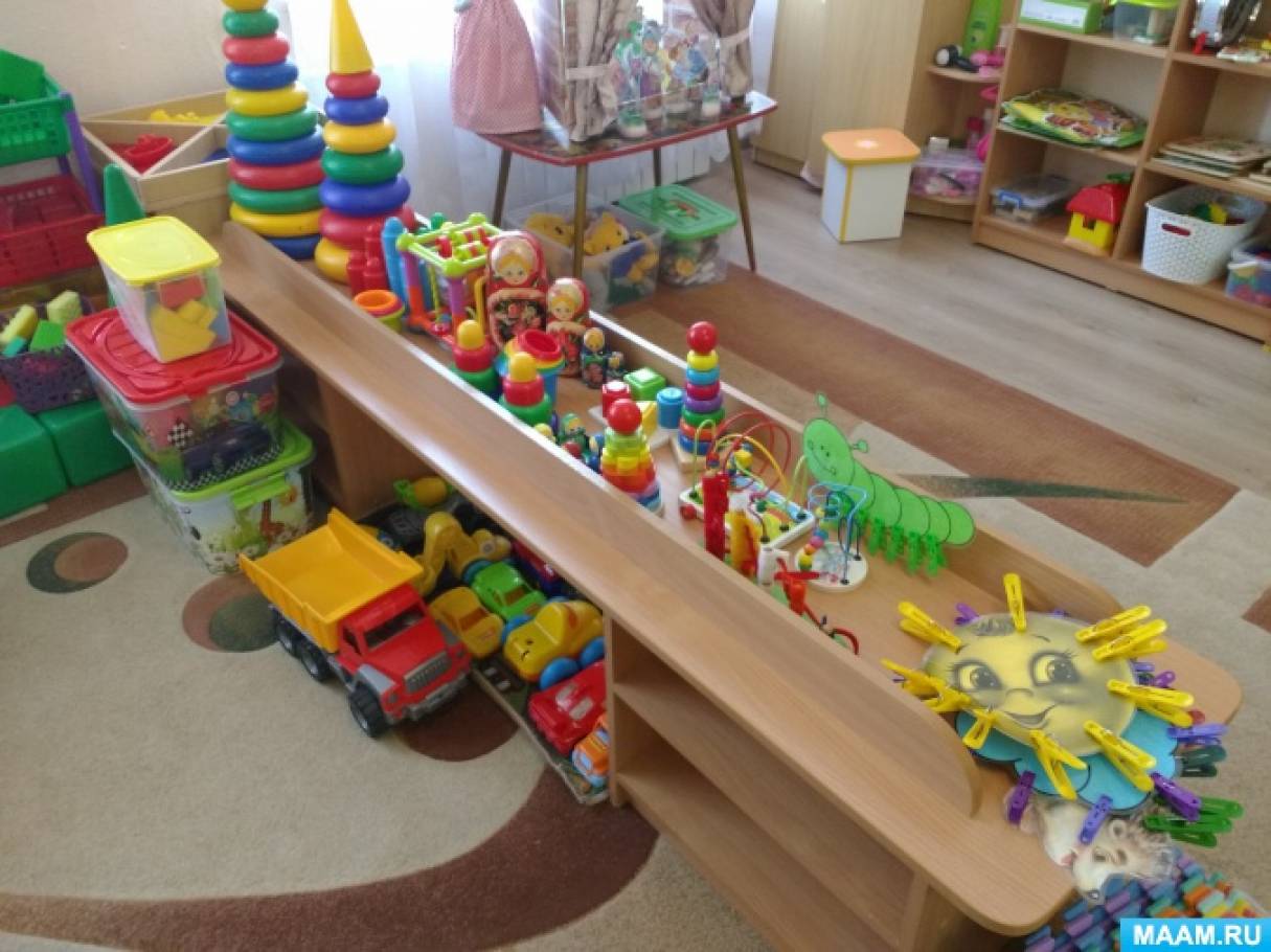План развития рппс в первой младшей группе