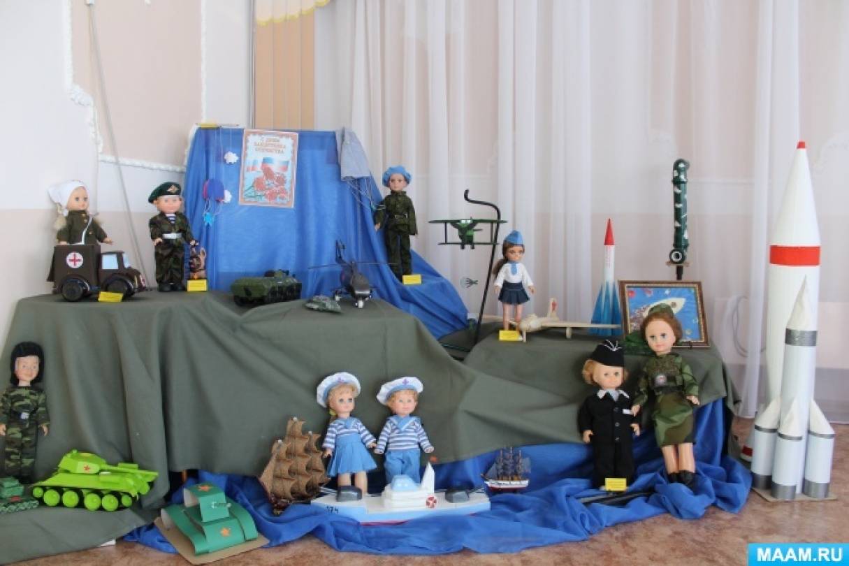 Фотоотчет о выставке «Кукла в военной форме» (8 фото). Воспитателям ...