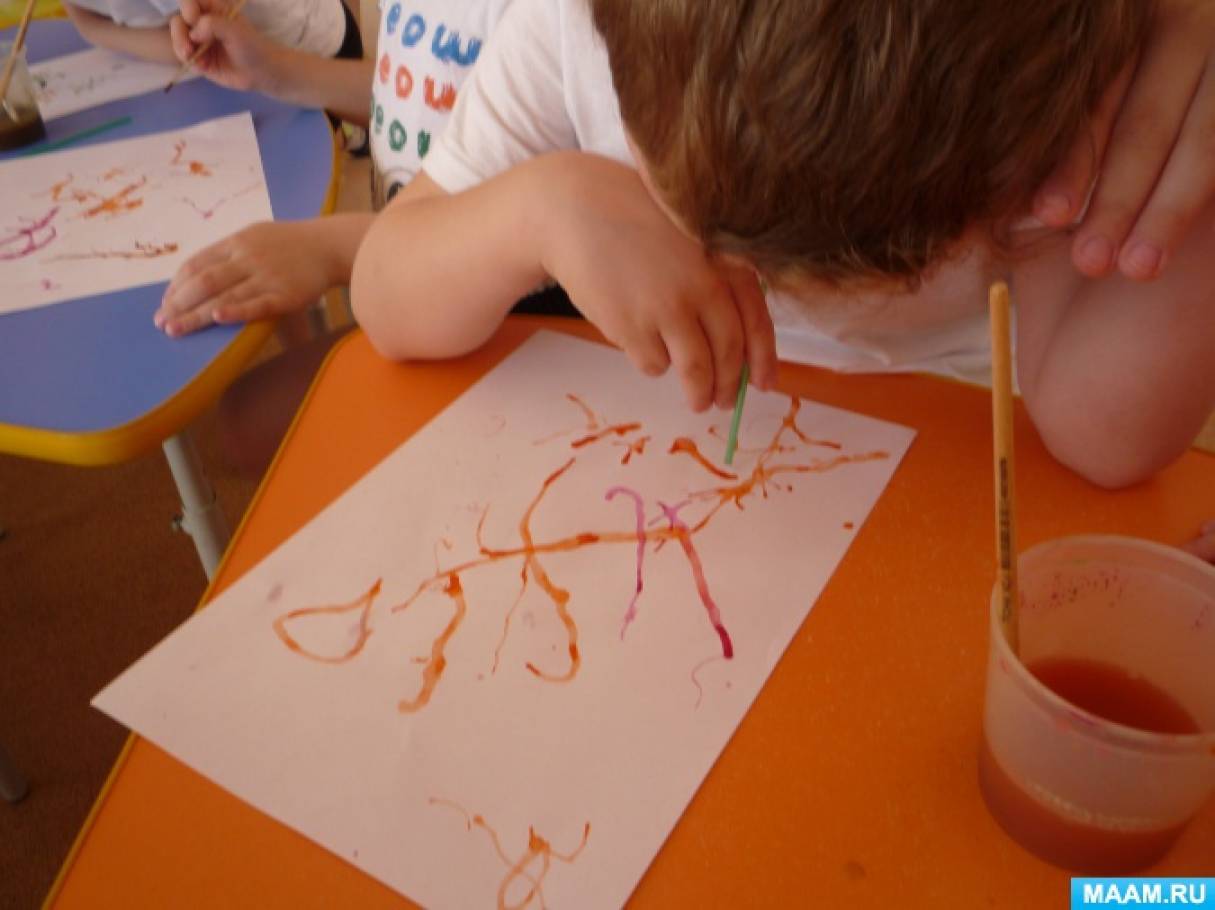 Занятие кляксография. Рисование в детском саду занятие по кляксографии. Кляксография техника рисования для детей. Рисование в технике кляксография в средней группе. Огонь рисования в младшей группе кляксография.