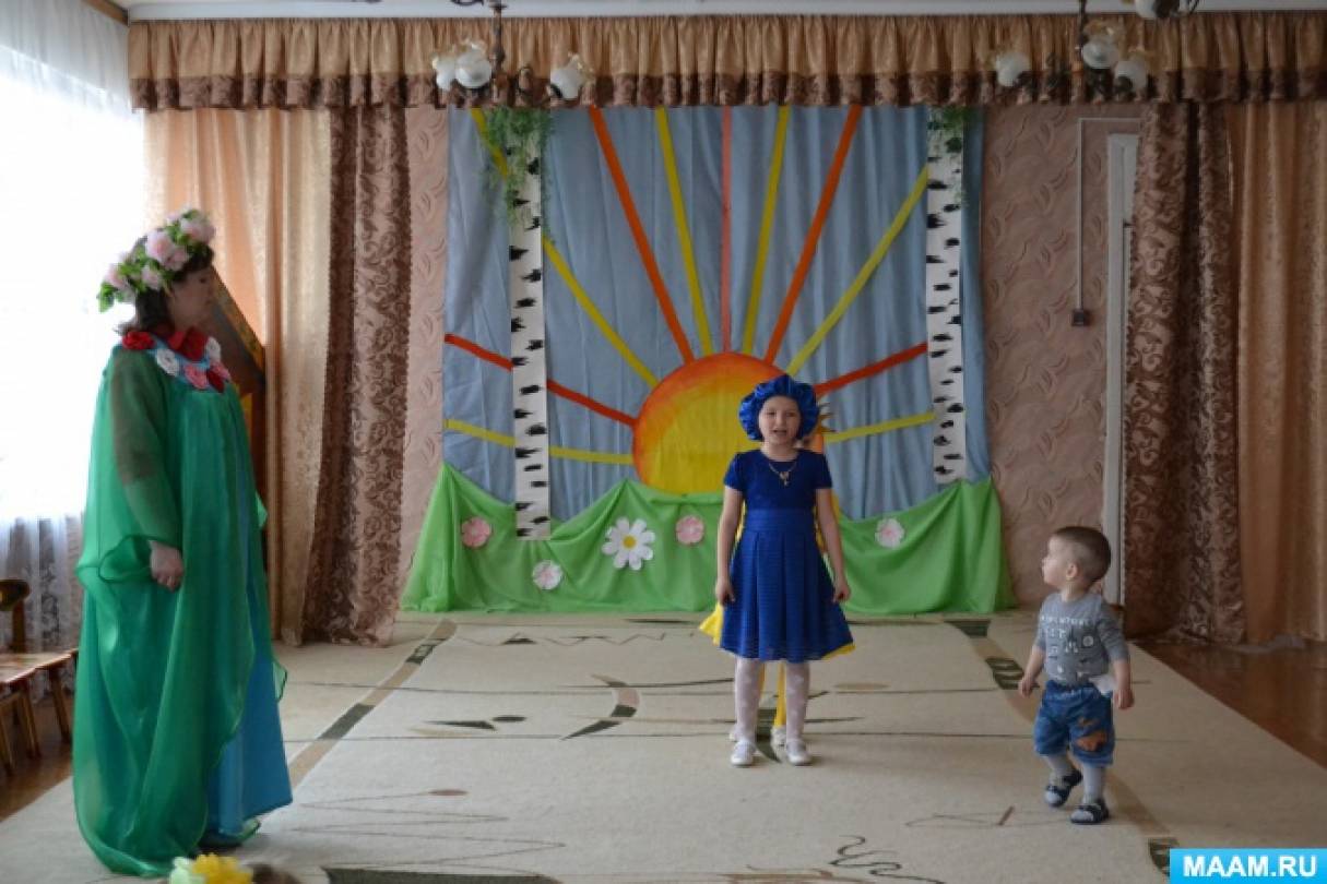 Сценарий весеннего праздника. Весенняя сценка