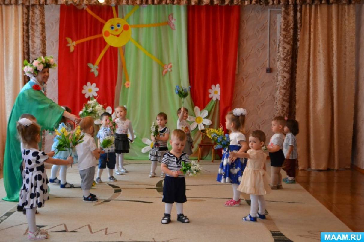 «Весна в гостях у малышей». Сценарий развлечения с детьми раннего возраста Фото «Весна в гостях у малышей». Сценарий развлечения с детьми раннего возраста