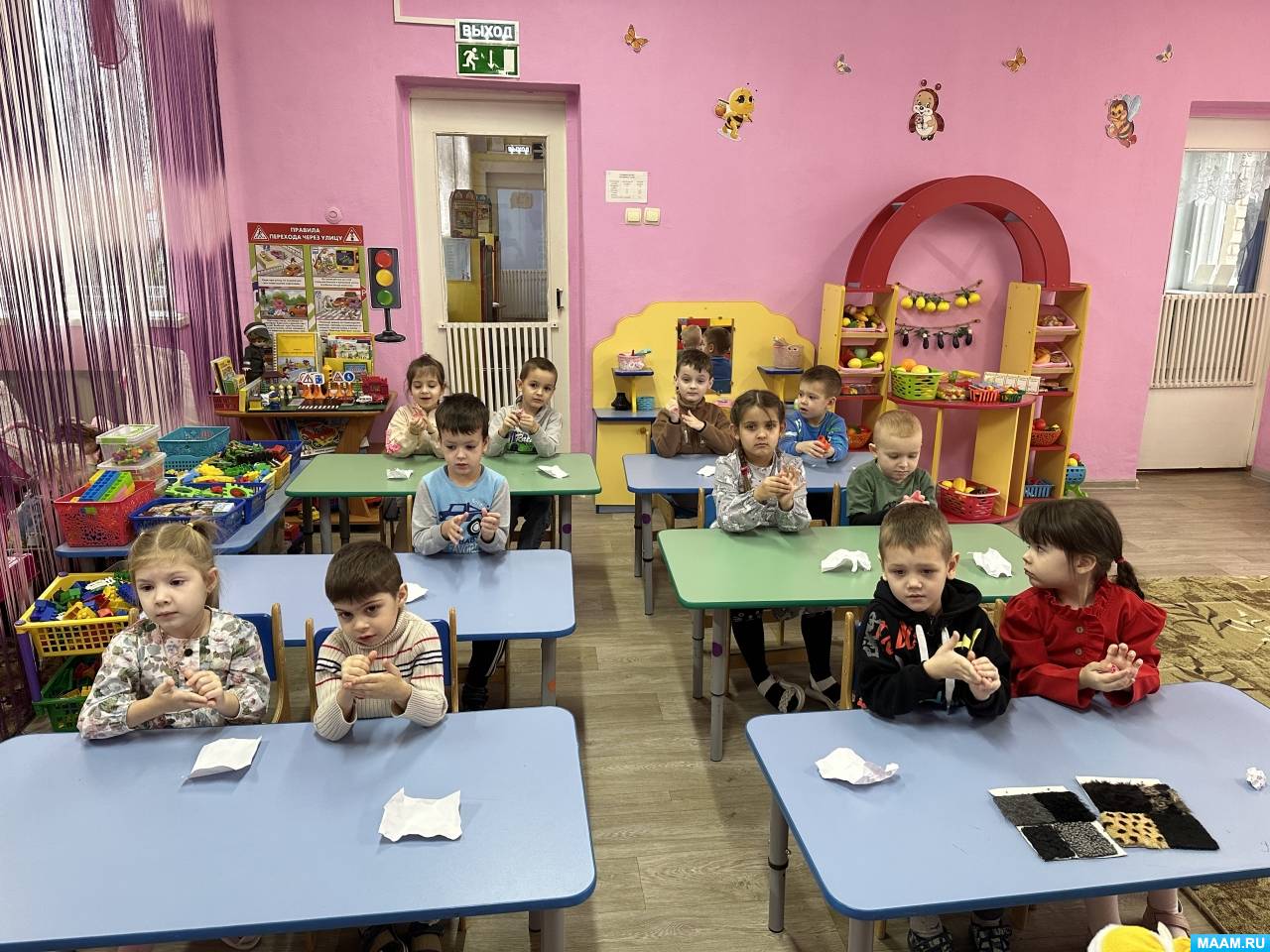 Смотреть фотографию №4 Фото №4 Цель ознакомление детей с разными видами тканей