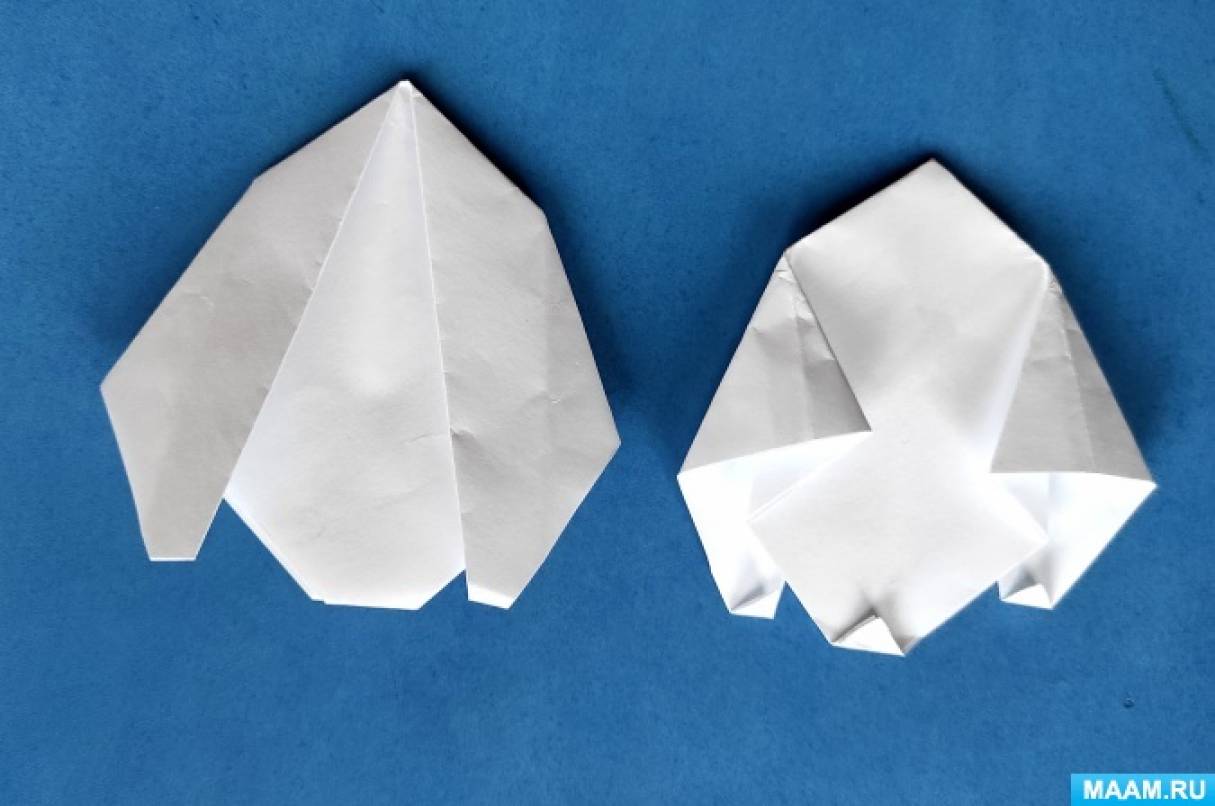 Оригами Подснежник. Подснежники оригами для детей