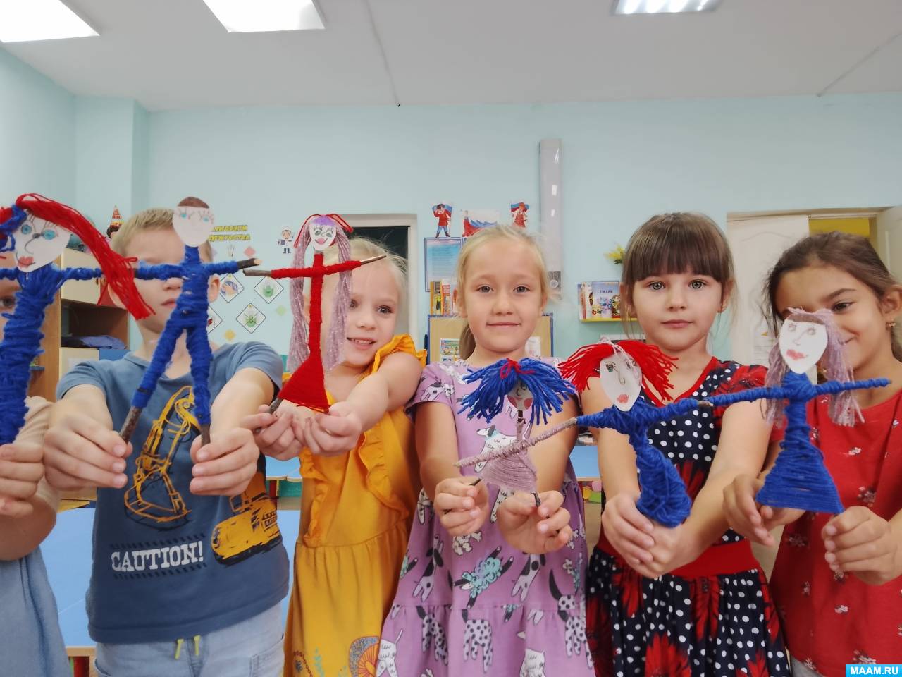 Конструирование из бросового материала «Веселые человечки». Фотоотчет ...