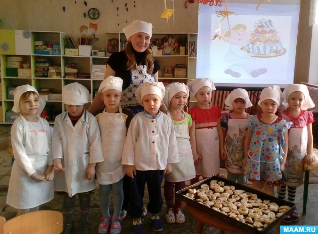 Печенье в детском саду