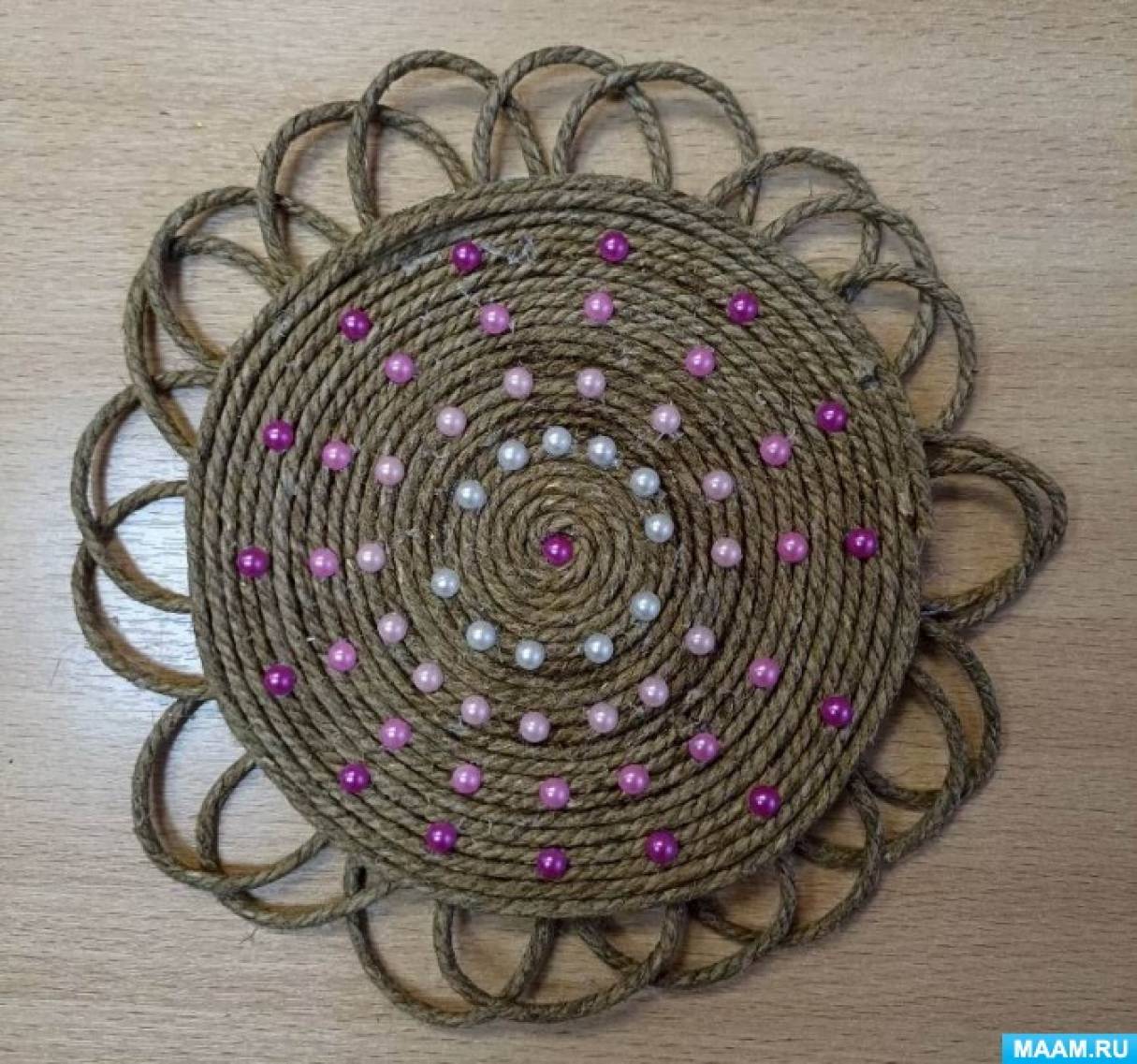 Плетение из джута