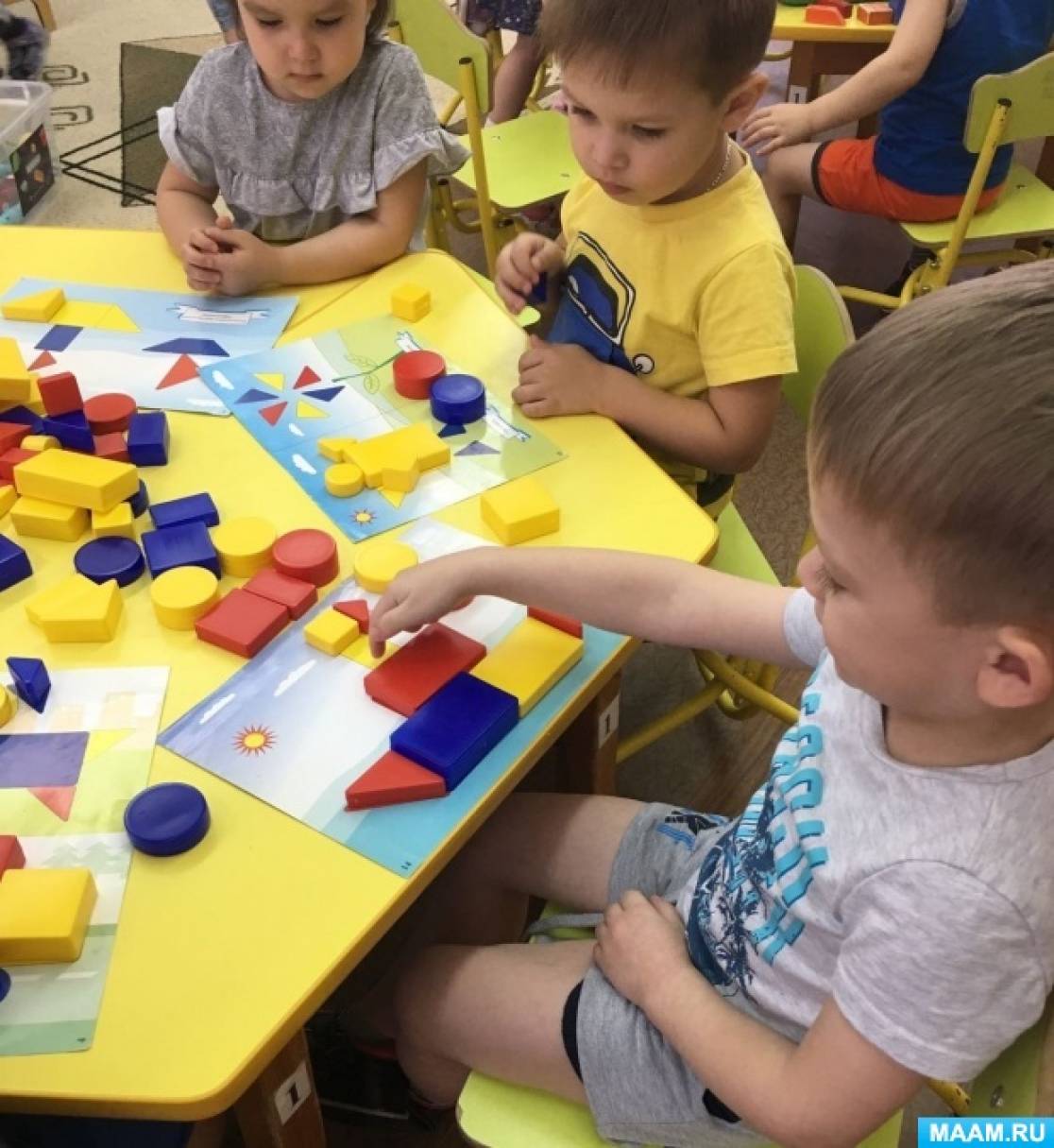 Фотоотчет «Сенсорное развитие детей младшего дошкольного