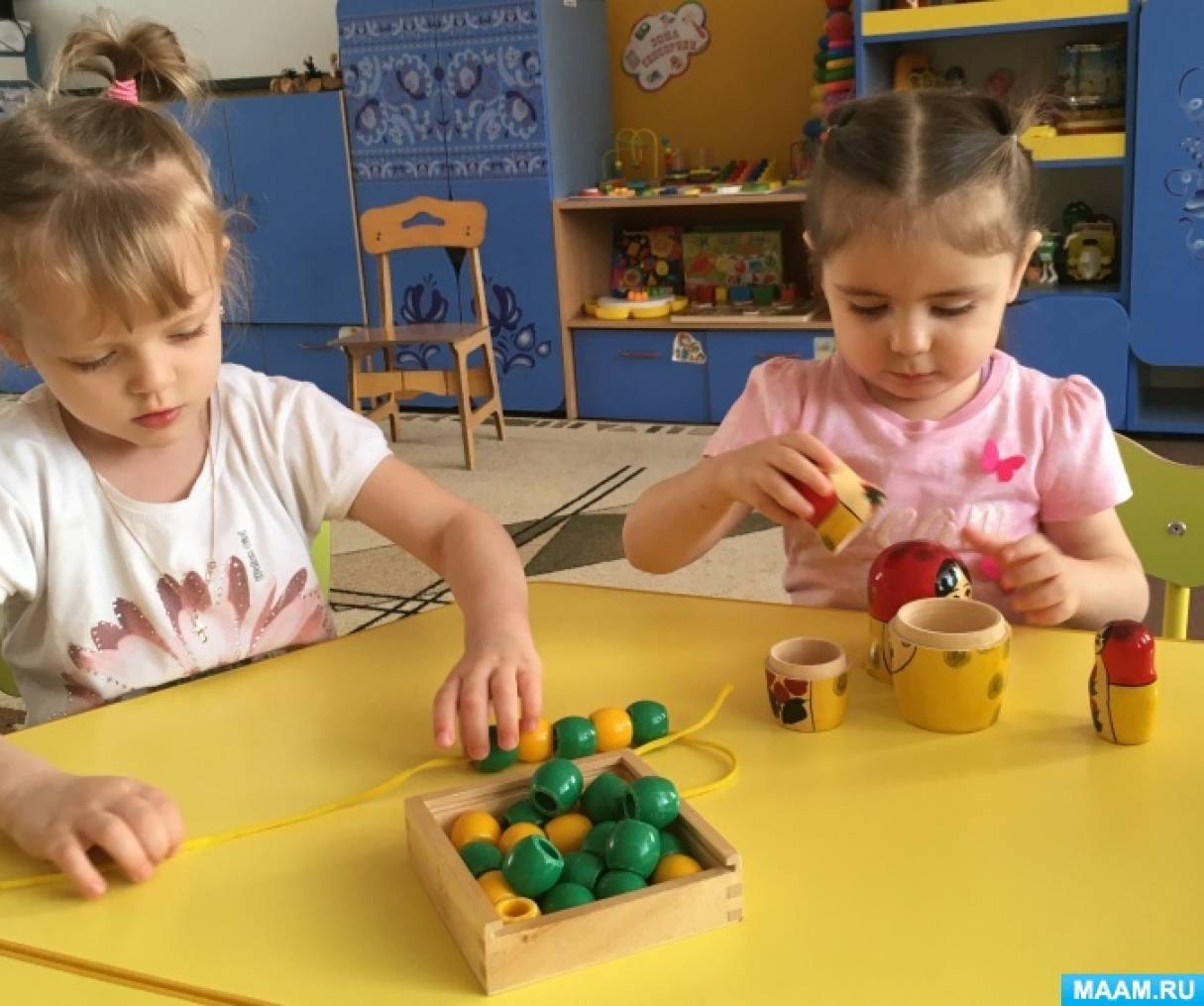 Фотоотчет «Сенсорное развитие детей младшего дошкольного