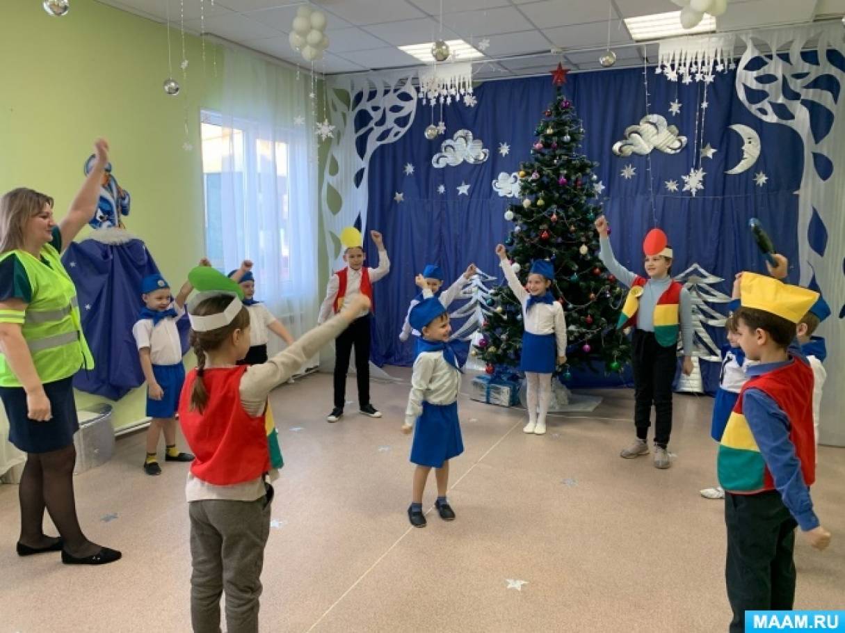 Зимние каникулы пдд картинка