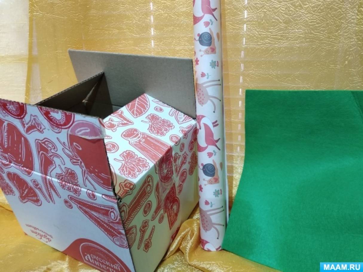 Подарочная коробка своими руками: как сделать коробку для подарка.