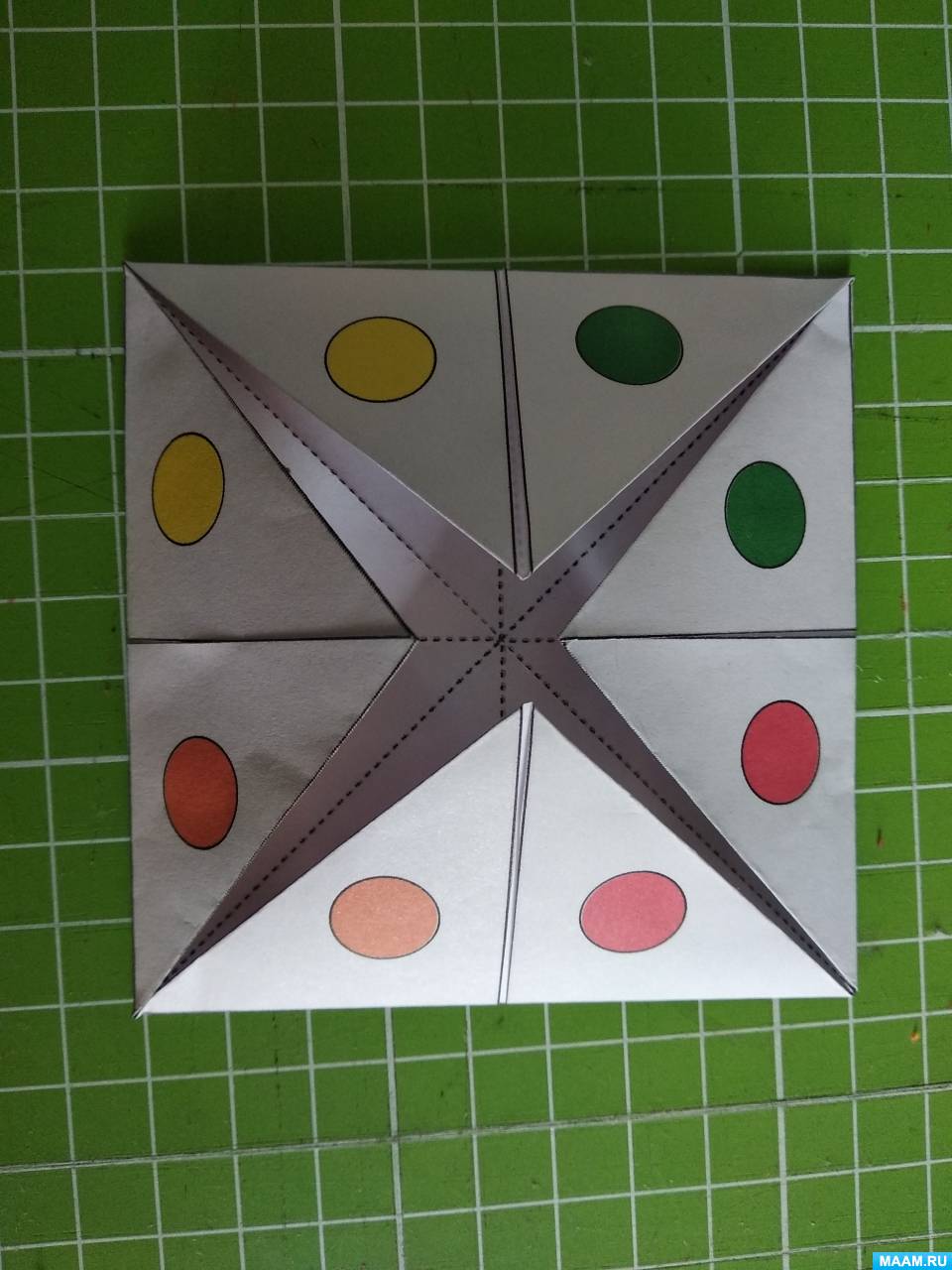 Мастер-класс по изготовлению «гадалки» из бумаги (12 фото ...