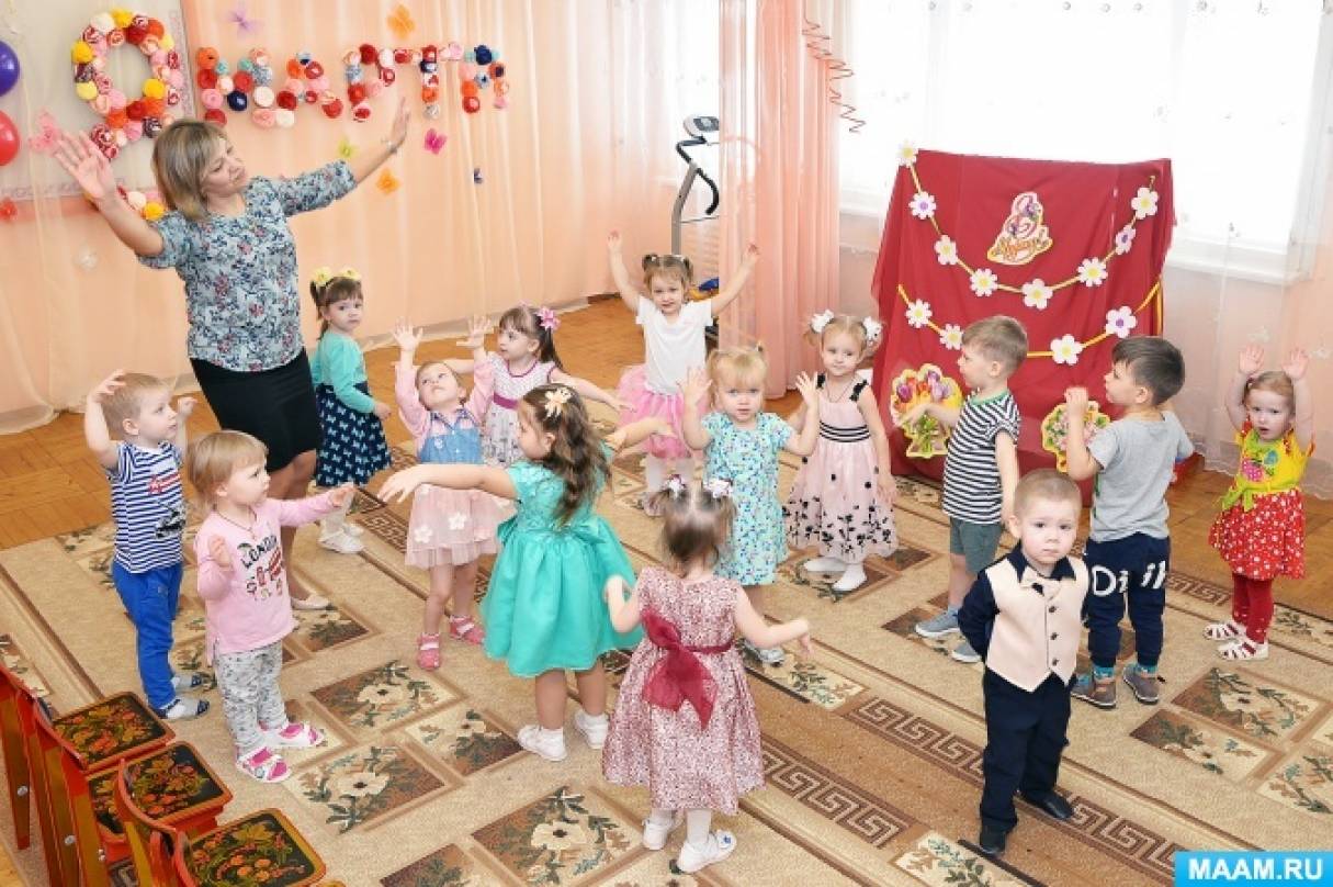 сценарий на 8 марта в детском садике