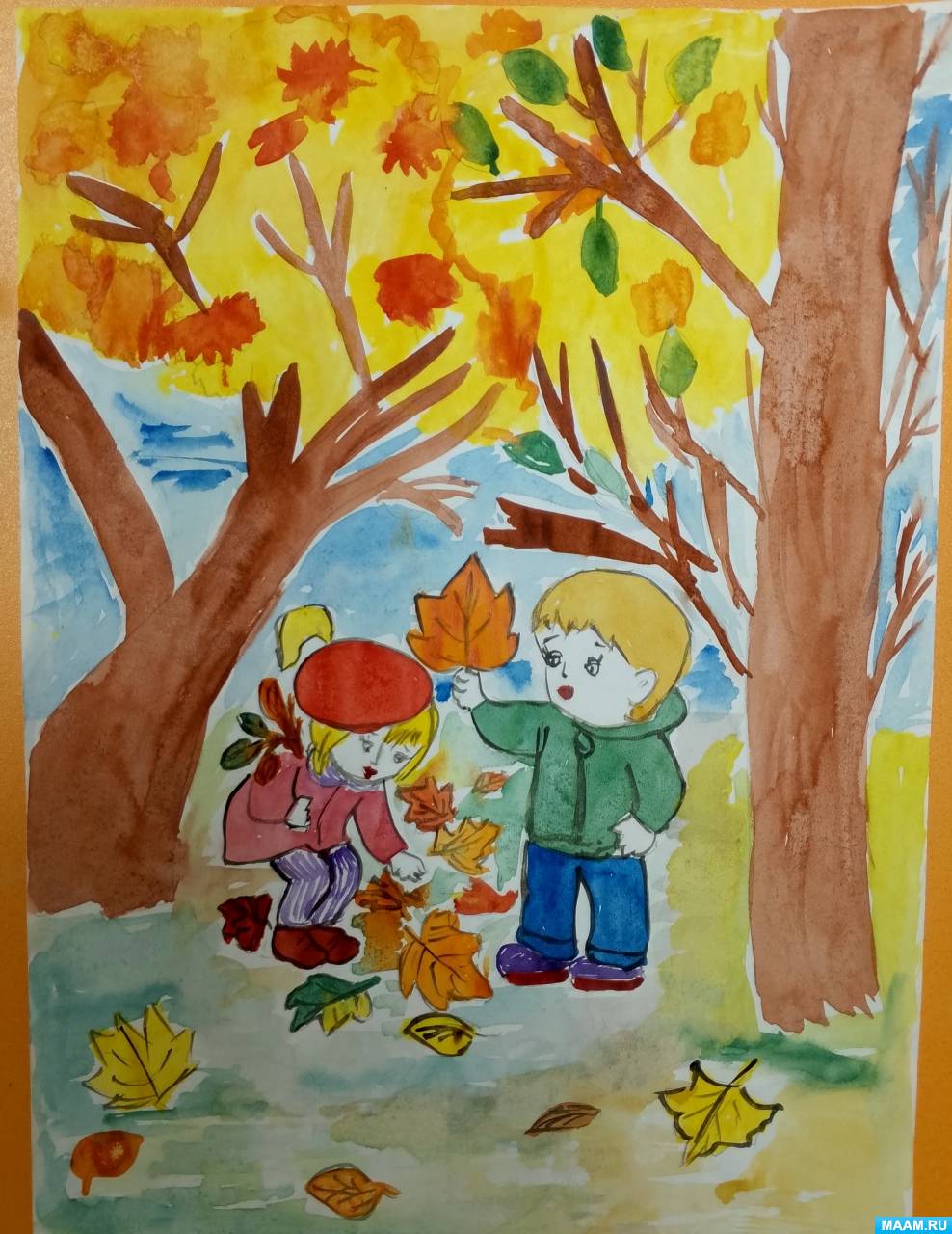 Рисунок про осень