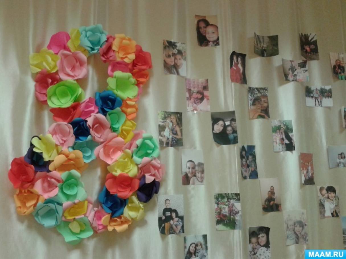 открытки и оформление к 8 марта