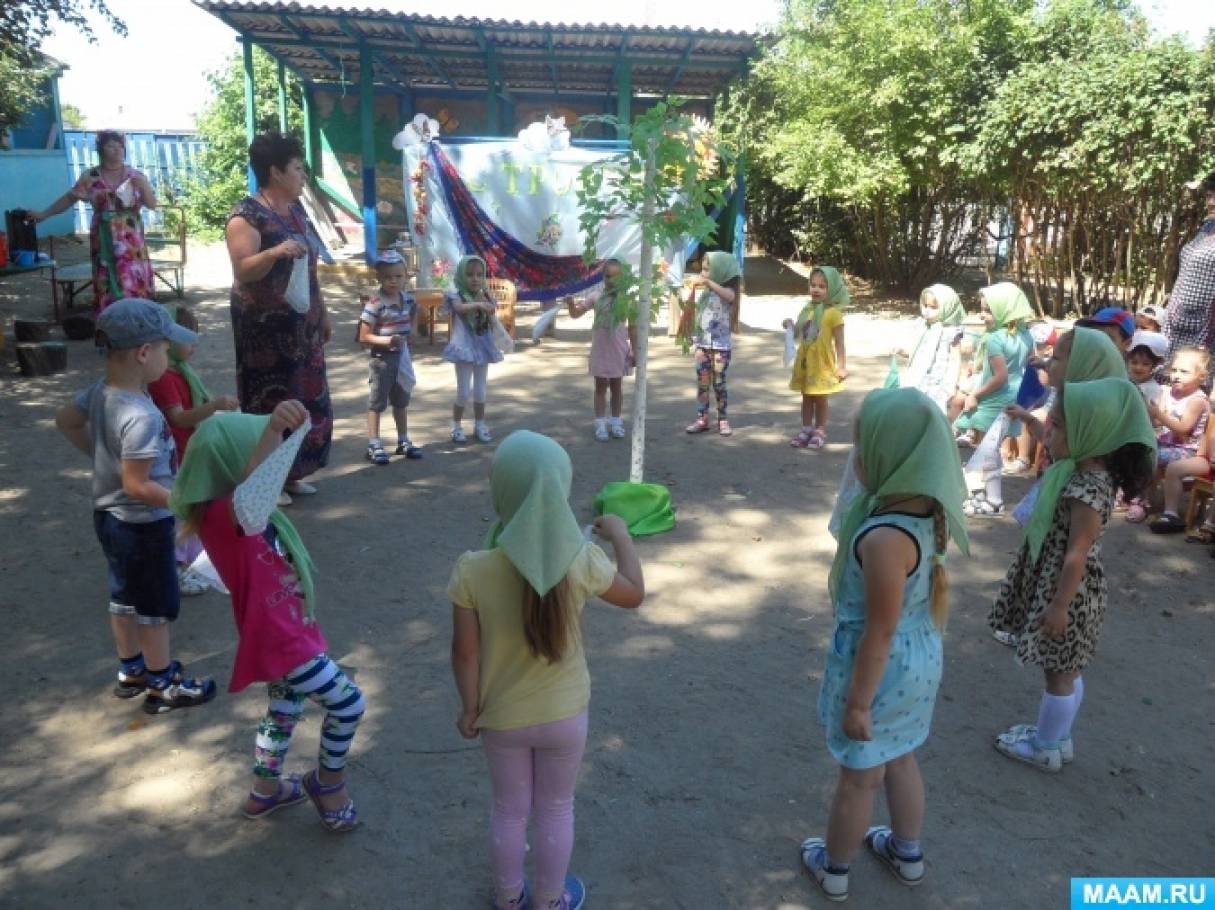 Праздник троица в доу