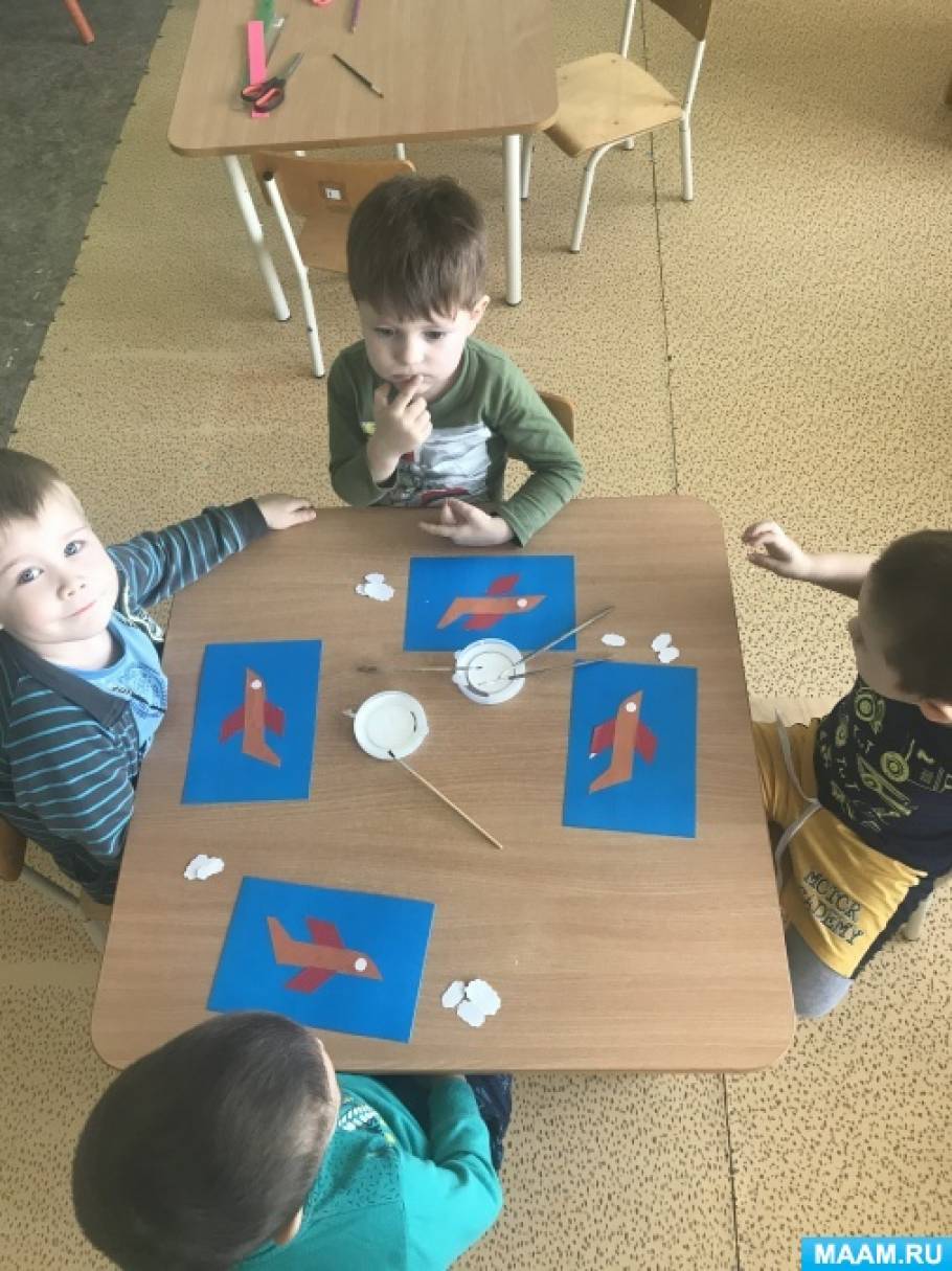 Мастер-Класс К 23 Февраля «Лети, Лети, Мой Самолет». Воспитателям Детских  Садов, Школьным Учителям И Педагогам - Маам.ру