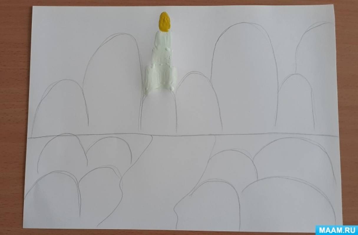 Как нарисовать горы карандашом — 3 урока для начинающих