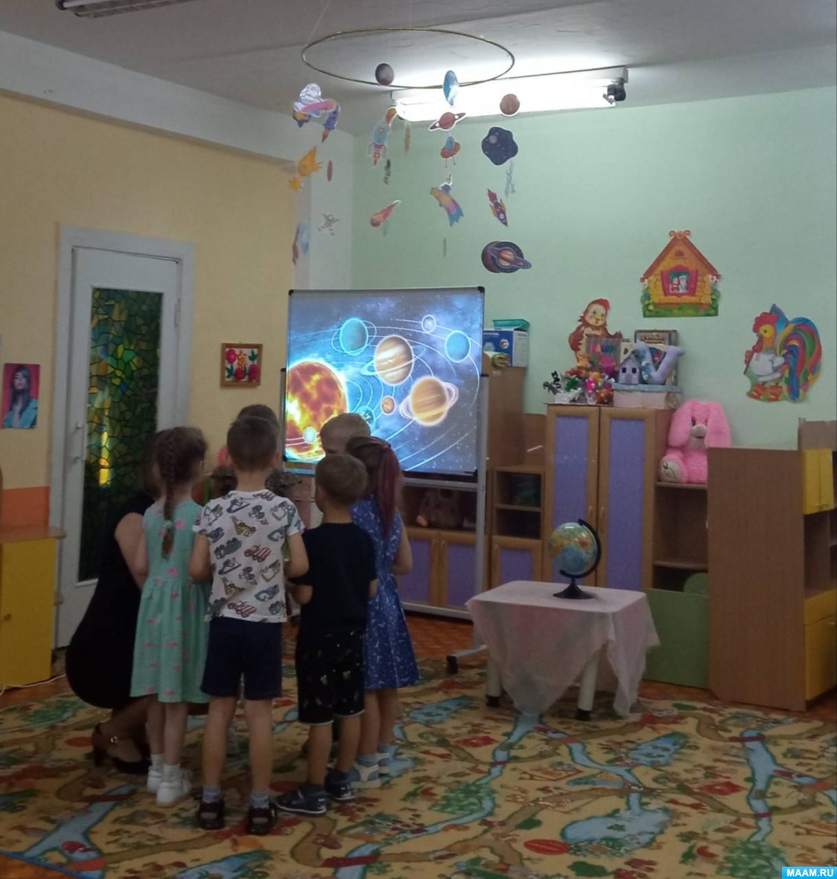 Конспект занятия по конструированию в старшей группе «Космическое ...