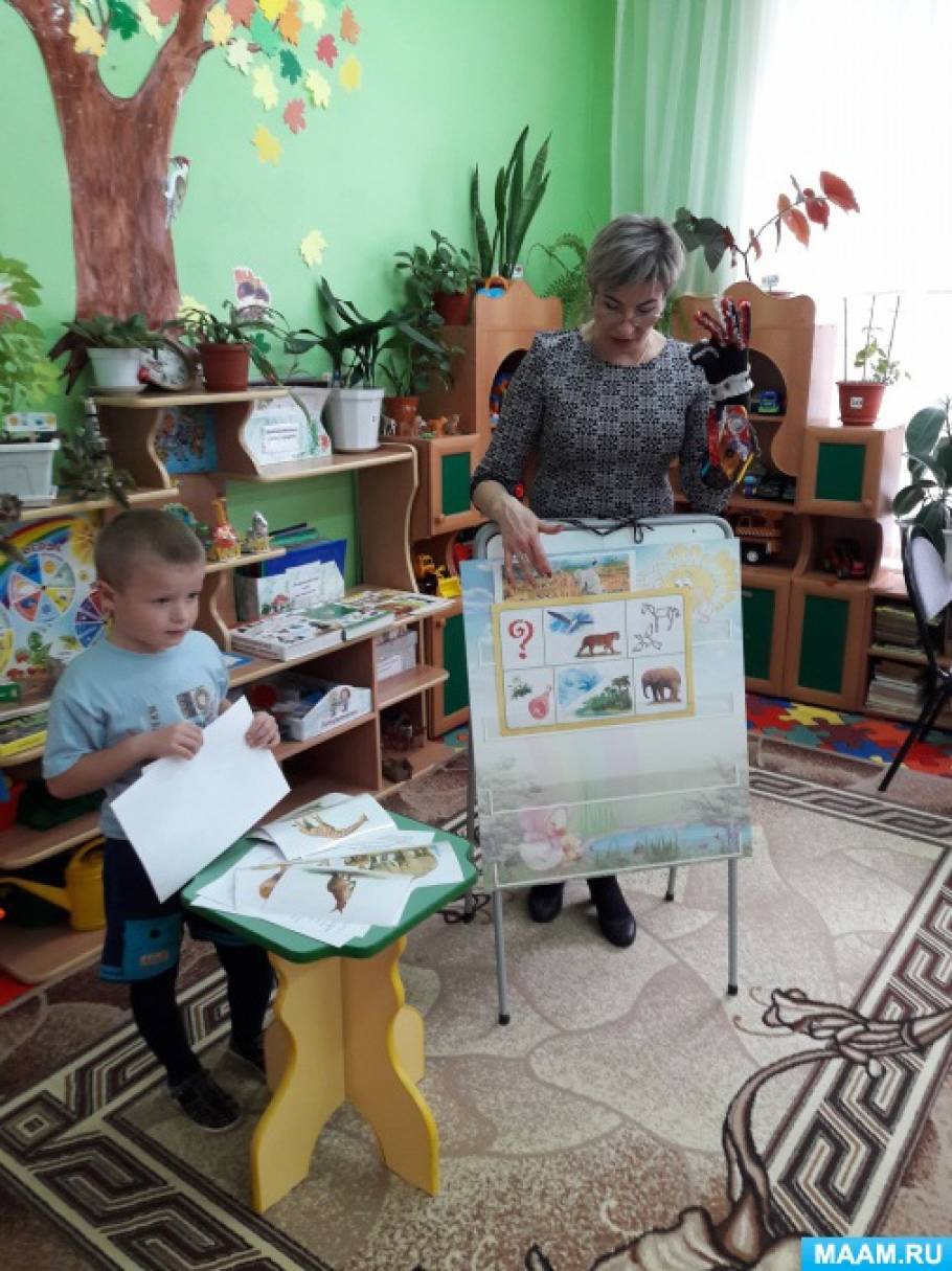 Нод чтение в средней группе