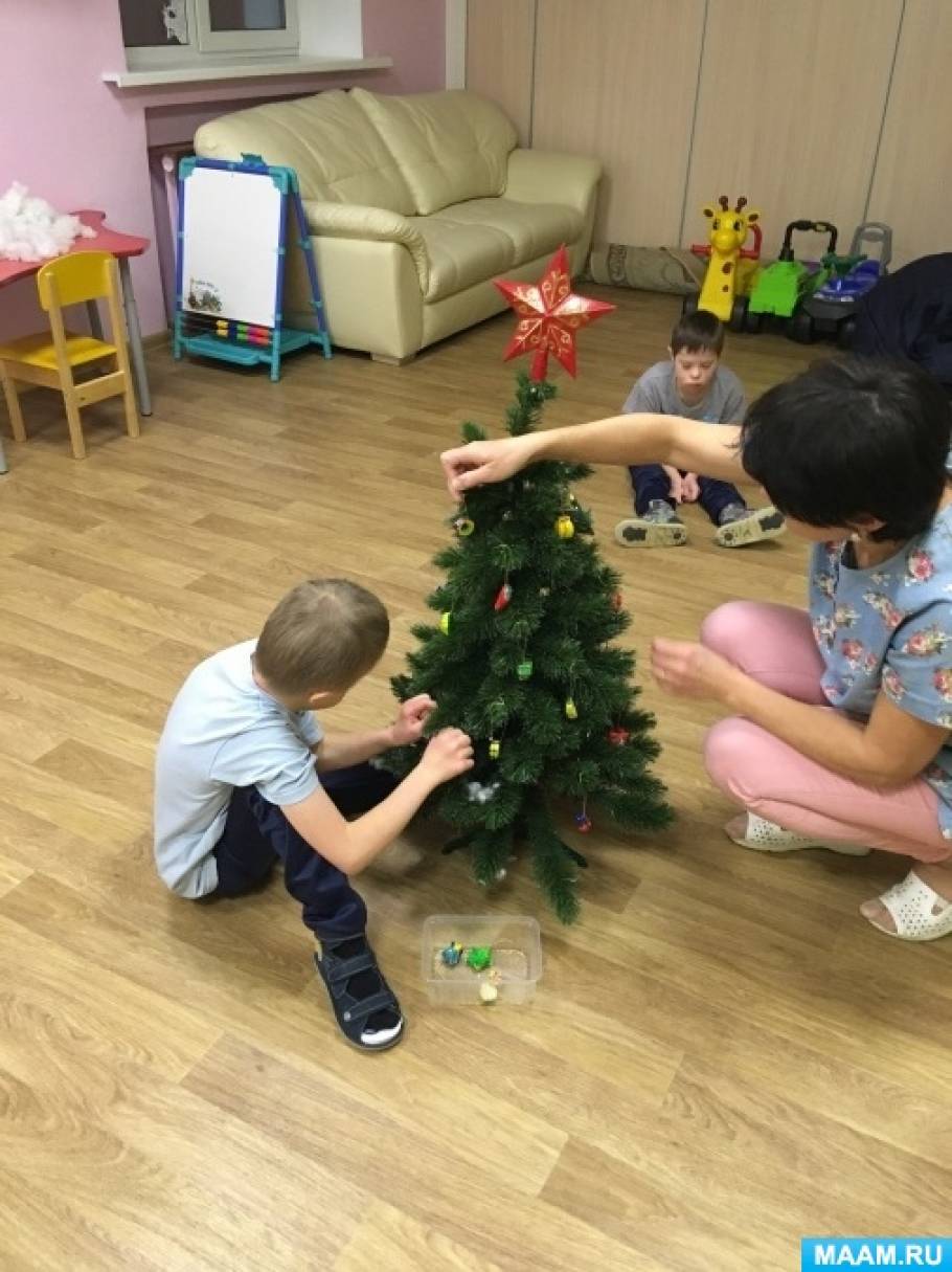 Новогодние праздники для детей с синдромом дауна