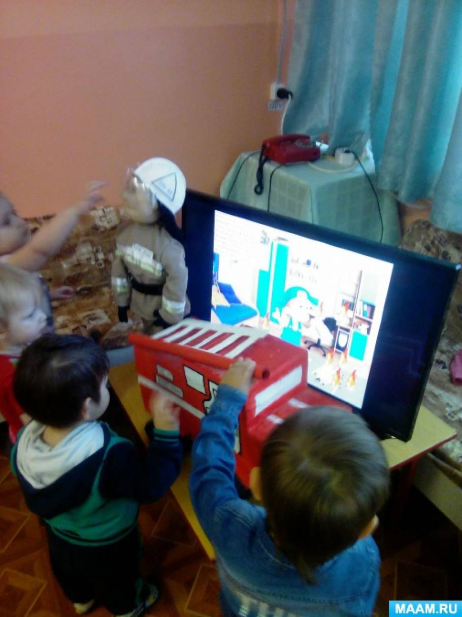 Конспект ООД по пожарной безопасности в группе раннего возраста «Не играй, дружок, с огнём» Фото Конспект ООД по пожарной безопасности в группе раннего возраста «Не играй, дружок, с огнём»