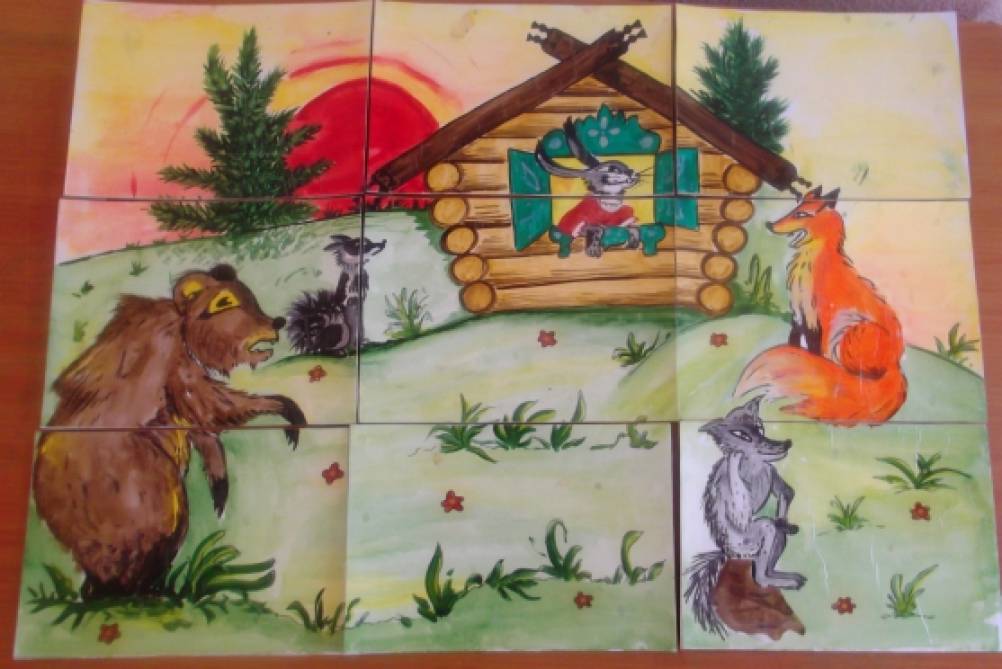 Лиса и заяц занятия. Лиса и заяц избушка Ледяная и избушка Лубяная. Иллюстрации к сказке Заюшкина избушка. Иллюстрация к сказке заячья избушка. Иллюстрации к сказкам старшая группа.