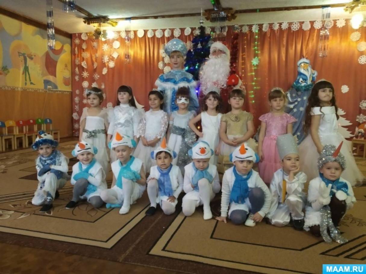 фотоотчет новогодних утренников в доу