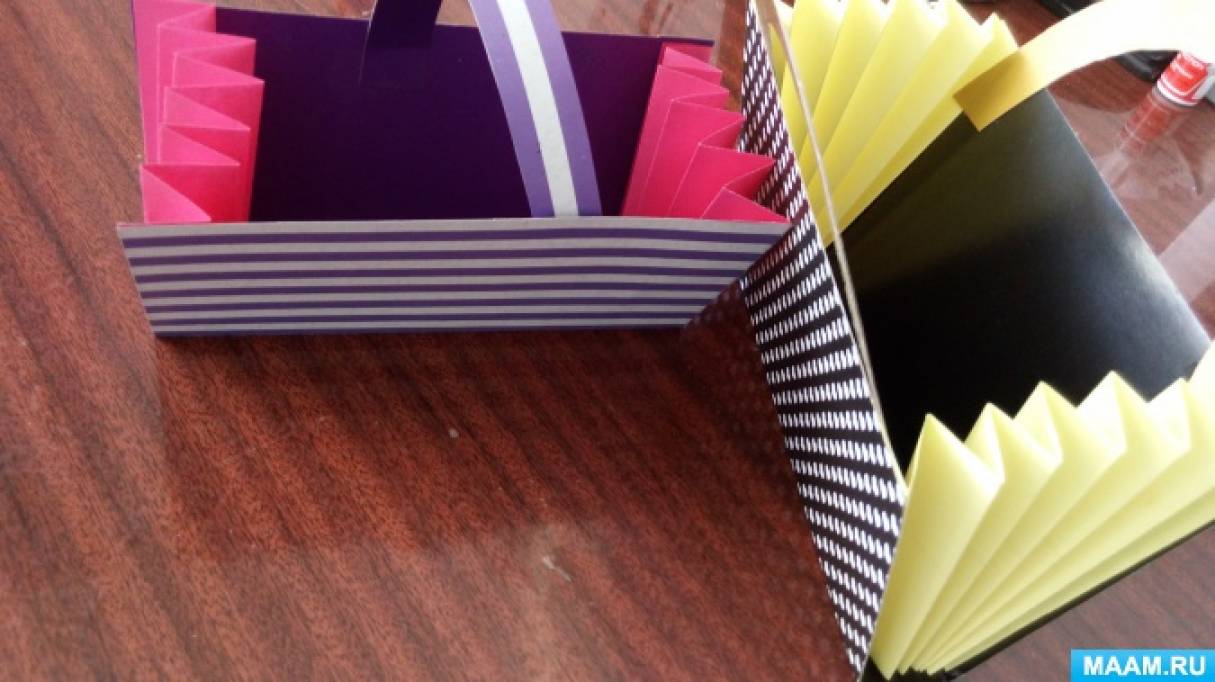 Варианты складывания оригами в виде сумочки