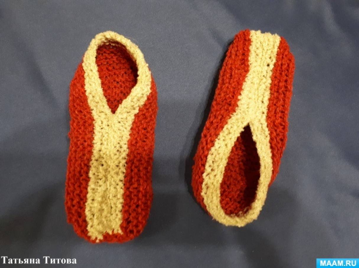 Как вязать носки и тапочки крючком