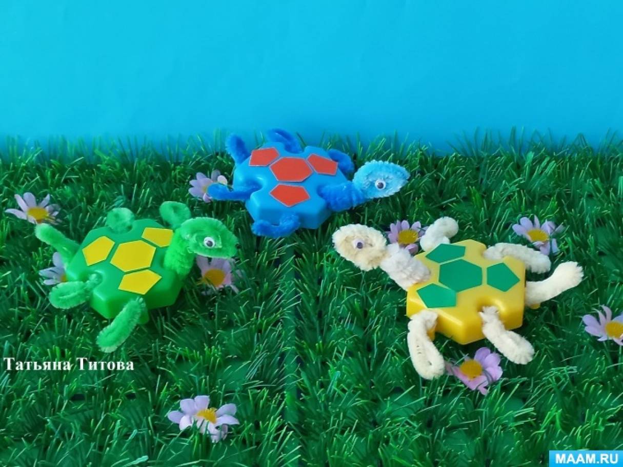 Мастер-класс по изготовлению игрушки «Любопытная черепашка» к Всемирному Дню черепахи