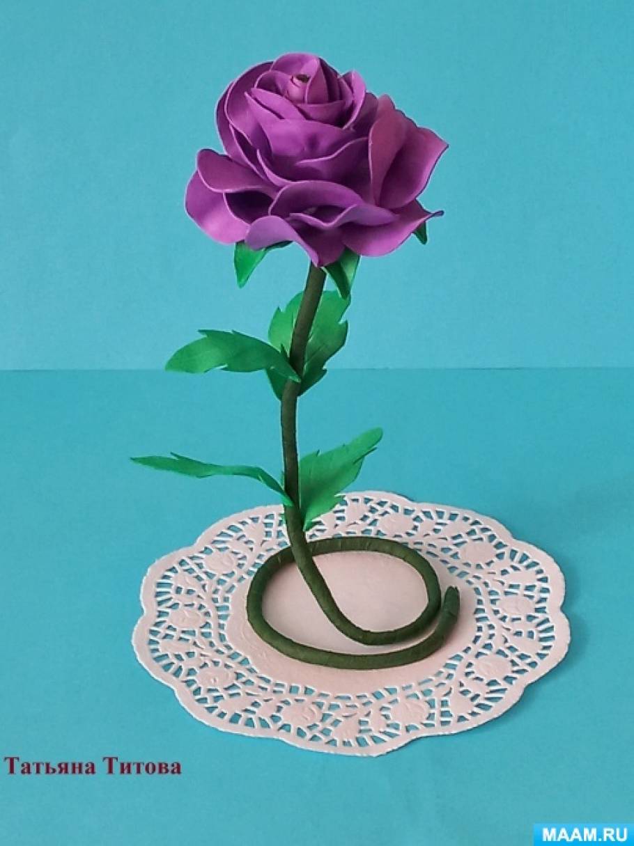 Видео мастер-класс: делаем цветы лаванды из фоамирана: Мастер-Классы в журнале Ярмарки Мастеров