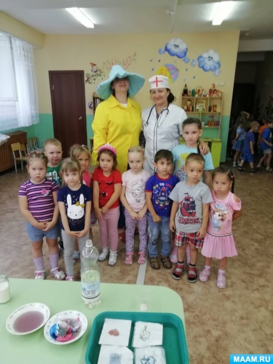 Оки в детском саду