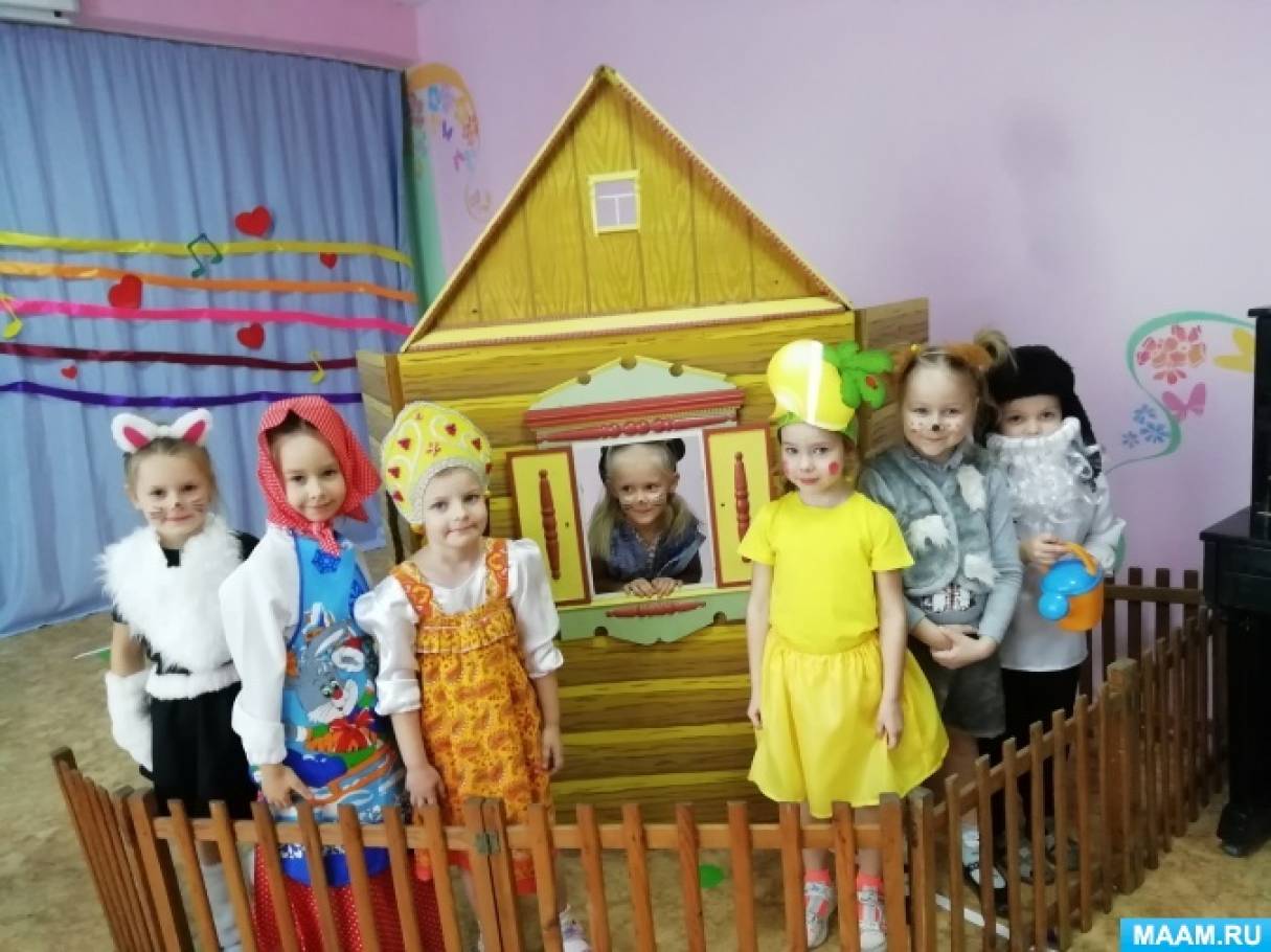 Театрализация сказки «Репка» с детьми 5 лет