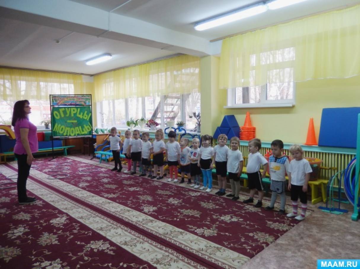 План-конспект физкультурного развлечения «Огурцы — молодцы!» Фото План-конспект физкультурного развлечения «Огурцы — молодцы!»
