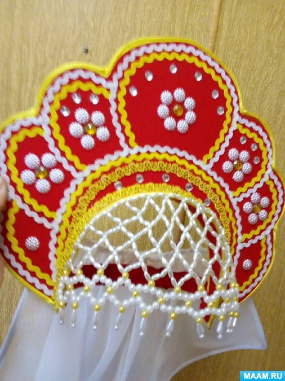 Как сделать кокошник для детей