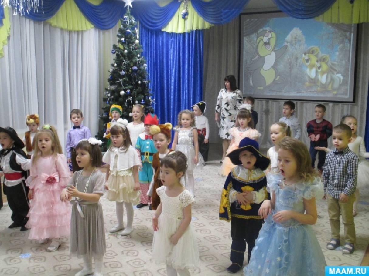 Волк И Зайчата Новогодний Волк И Зайчата Новогодний