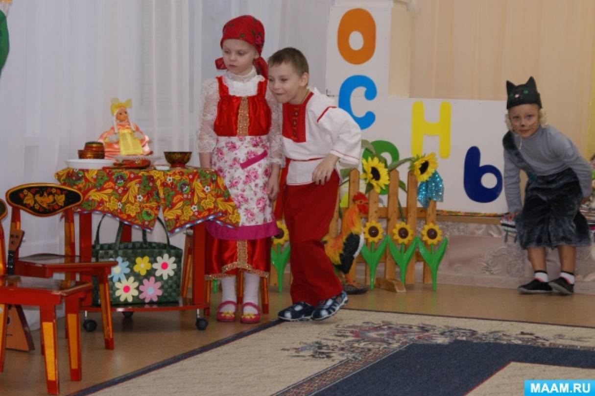 Театрализованное представление в старшей группе