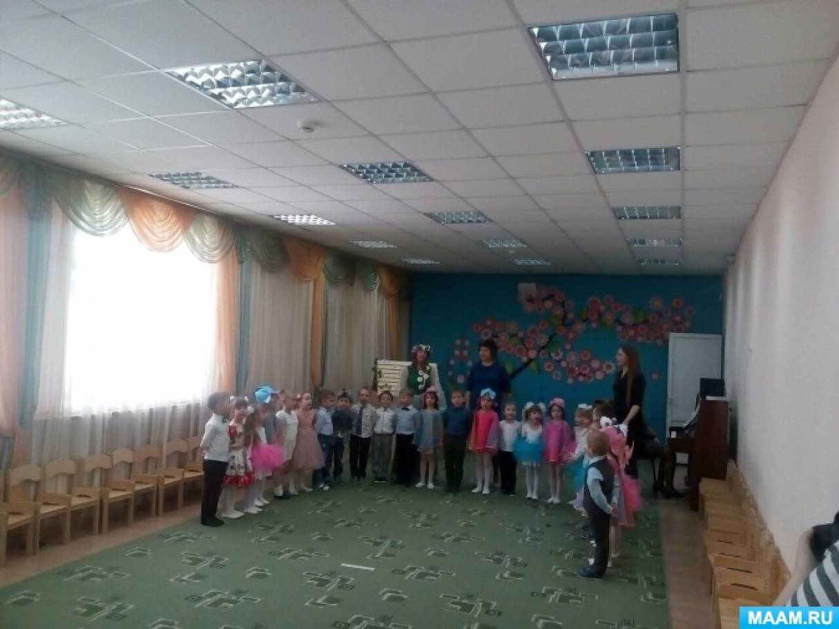 8 марта сценарии для средней группы