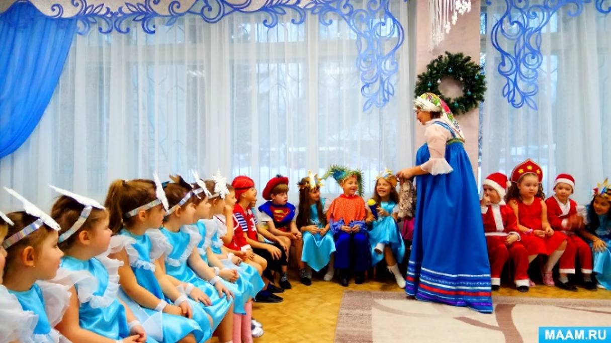 Рождество сценарий для детей