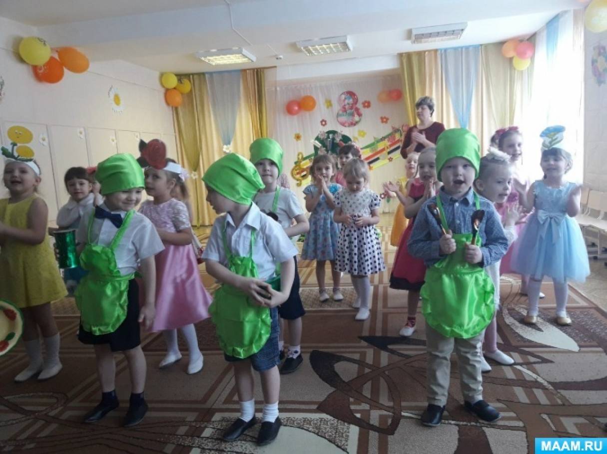 Весеннее развлечение в средней группе