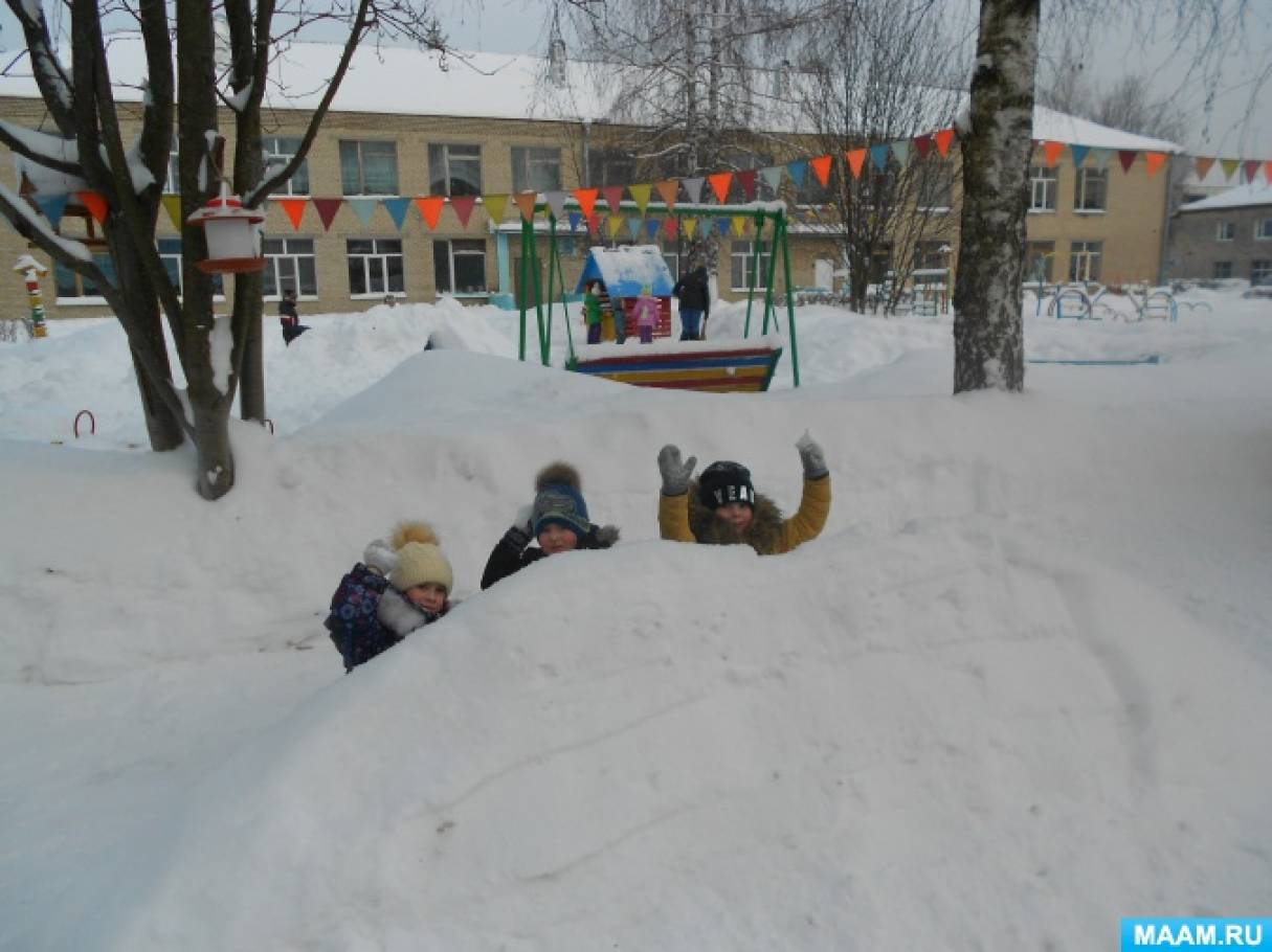 Картотека подвижных игр зимой для детей старшего дошкольного возраста Фото Картотека подвижных игр зимой для детей старшего дошкольного возраста
