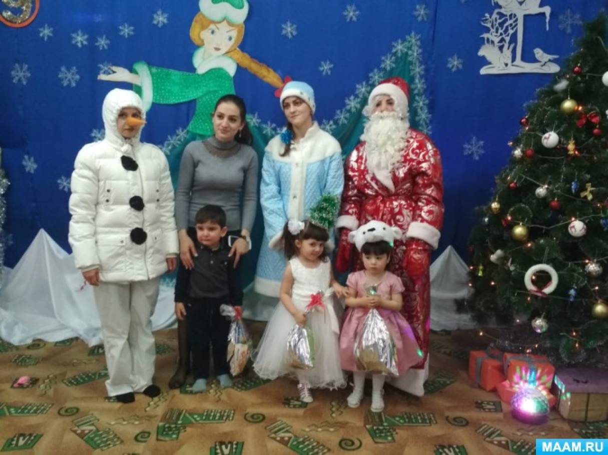 Новогодние Сценарии В Младших Группах