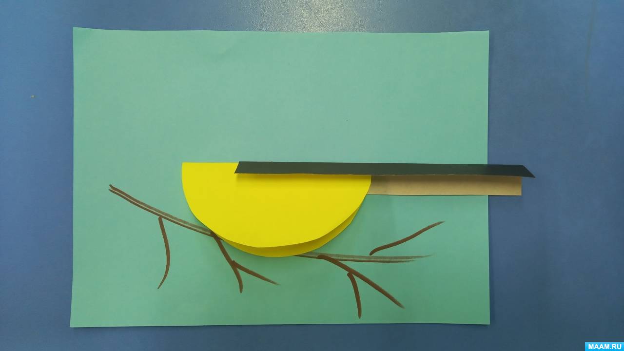 Аппликация на тему вид спорта