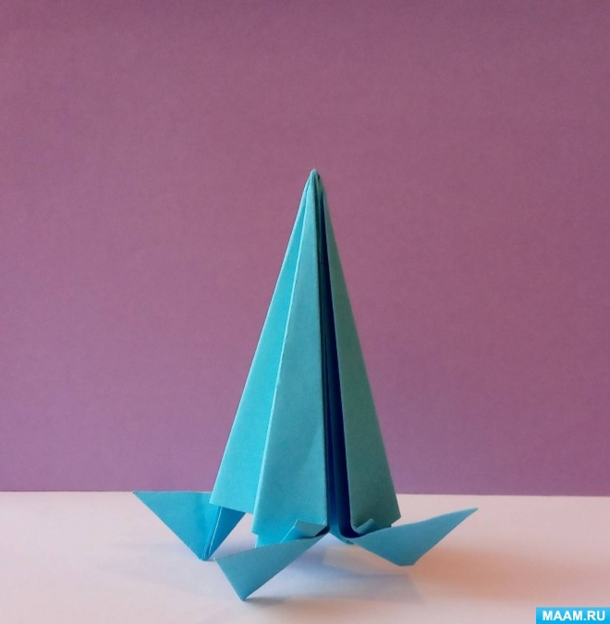 Мастер-класс по оригами «Летающая ракета»
