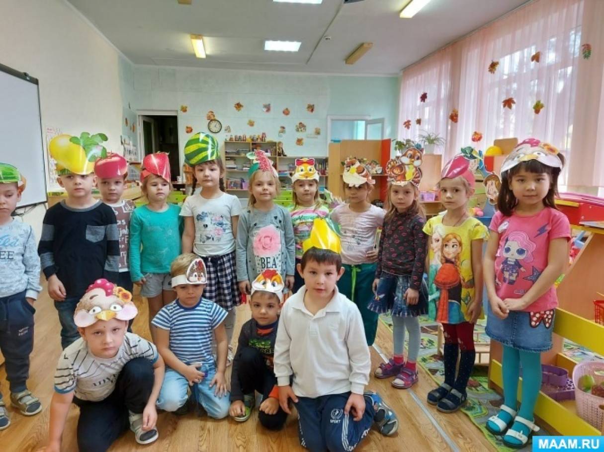 Конспект НОД по лепке в старшей группе «Овощи и фрукты»
