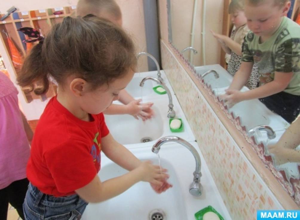 Картотека потешек для мытья рук для детей дошкольного возраста