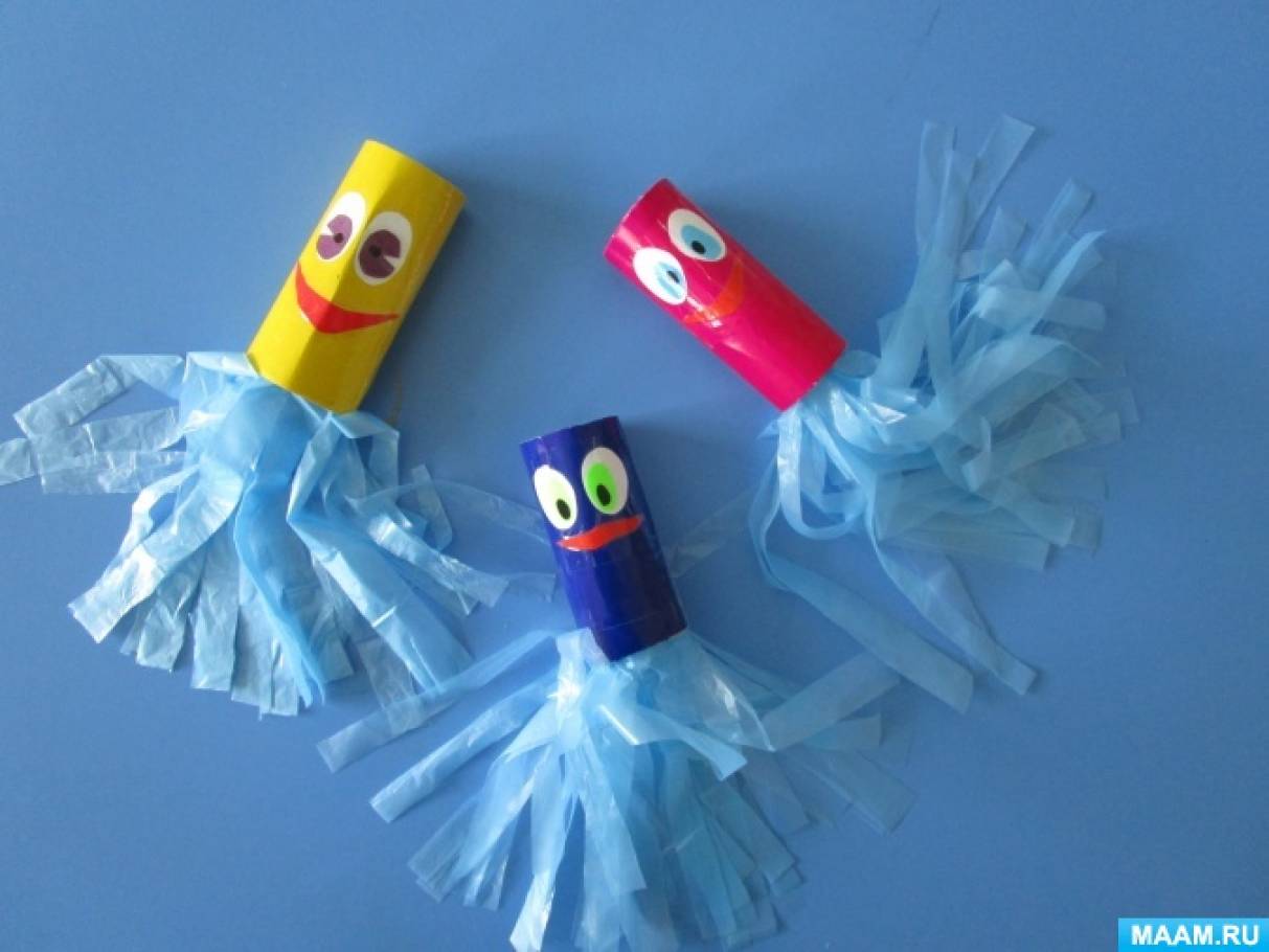 Мастер-класс по изготовлению игрушки для развития речевого дыхания «Кальмарчик» из подручного материала