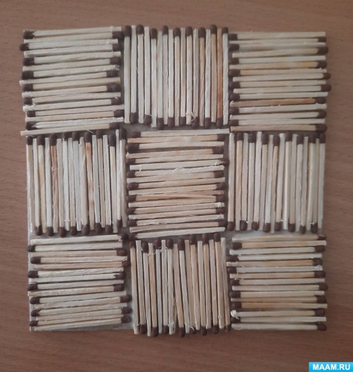 Поделки из спичек для детей