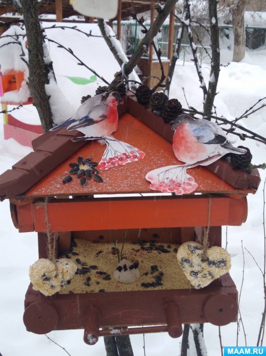 Кормушка для птиц своими руками из подручных материалов в школу