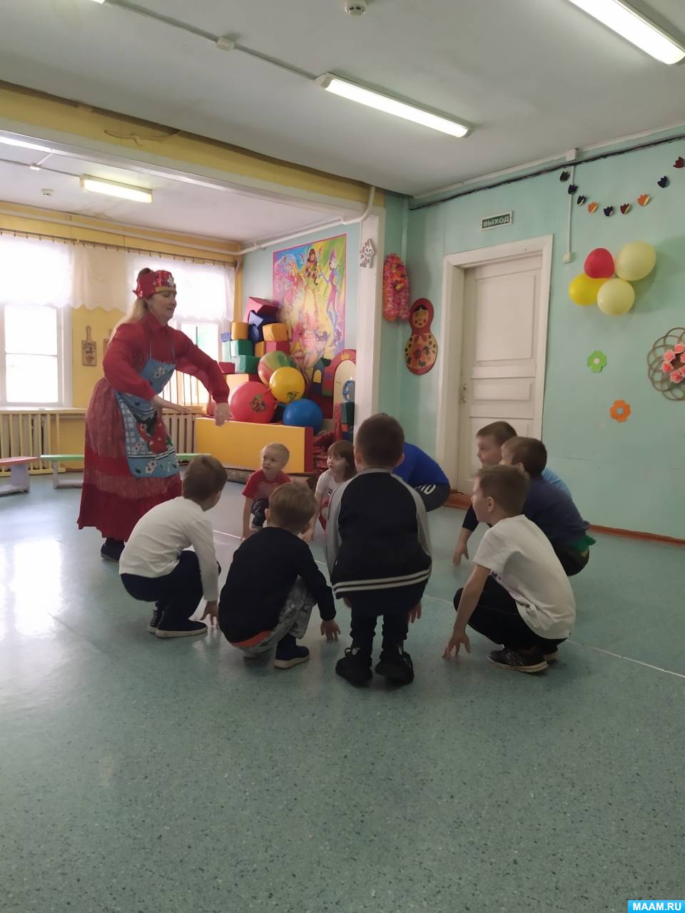 Фотоотчёт о проведении праздника к Масленице в разновозрастной группе